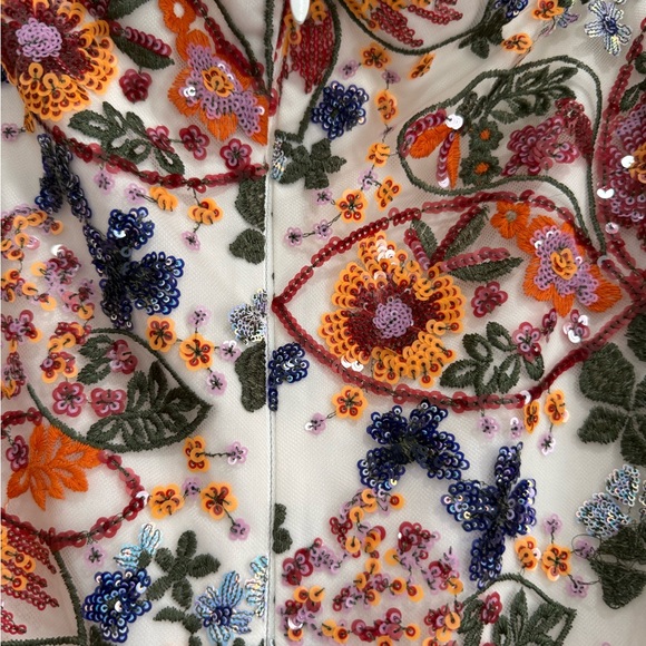 RENGIN Asymmetrical Floral Print Dress - Picture 8 of 12